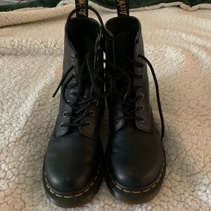Doc Martens Black Leather Boots